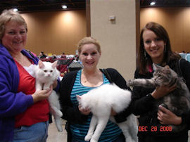 Maine Coon exhibitors