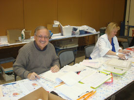 Master Clerk Dick Kallmeyer, Assistant Tina Kape