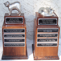 The Rothermel and Cotter trophies